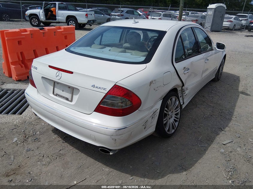 2007 Mercedes-benz E-class VIN WDBUF87X47B150997 IAAI salvage auction — SIDE, Clear (Virginia), sold $350 on 2026-07-09 (photo 4)