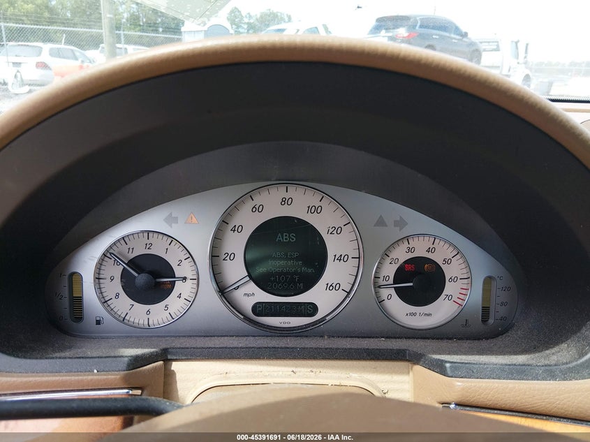 2007 Mercedes-benz E-class VIN WDBUF87X47B150997 IAAI salvage auction — SIDE, Clear (Virginia), sold $350 on 2026-07-09 (photo 7)