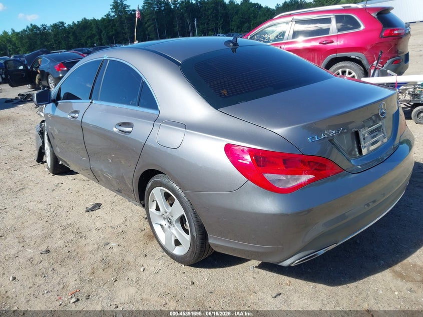 2018 Mercedes-benz Cla-klasse VIN WDDSJ4GB2JN607323 IAAI salvage auction — LEFT FRONT, Salvage (Connecticut), sold $3,050 on 2026-07-31 (photo 3)