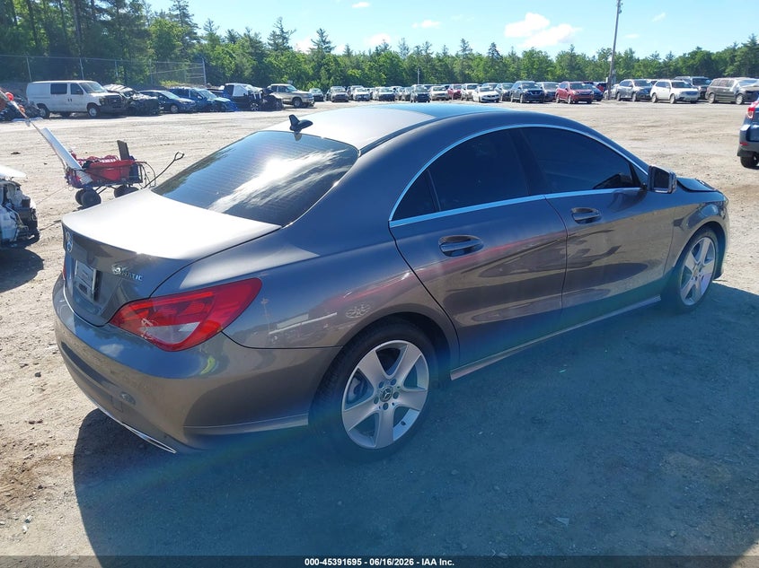 2018 Mercedes-benz Cla-klasse VIN WDDSJ4GB2JN607323 IAAI salvage auction — LEFT FRONT, Salvage (Connecticut), sold $3,050 on 2026-07-31 (photo 4)