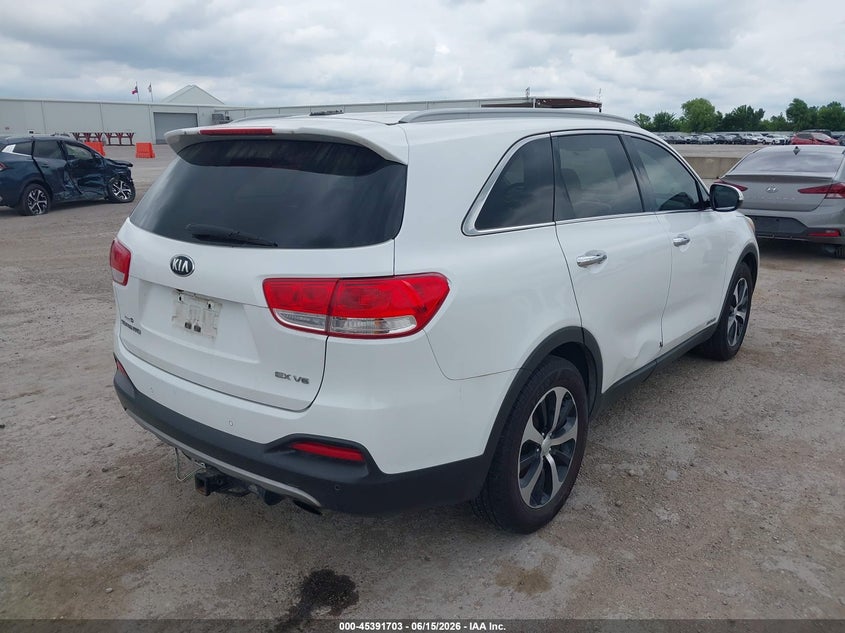 2016 Kia Sorento VIN 5XYPHDA5XGG015618 IAAI salvage auction — NORMAL WEAR, Original (Texas), sold $1,350 on 2026-07-29 (photo 4)