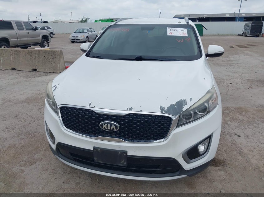 2016 Kia Sorento VIN 5XYPHDA5XGG015618 IAAI salvage auction — NORMAL WEAR, Original (Texas), sold $1,350 on 2026-07-29 (photo 6)