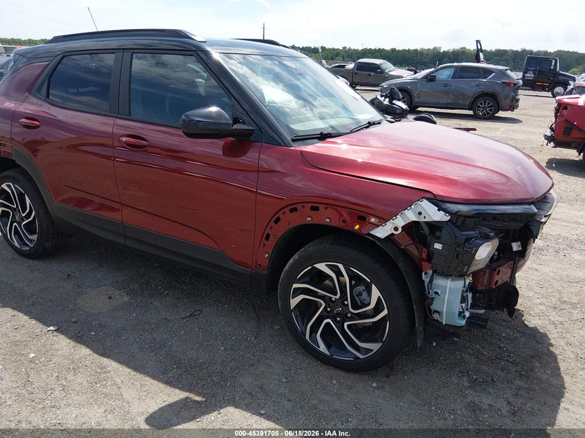 2025 Chevrolet Trailblazer VIN KL79MUSL2SB171024 IAAI salvage auction — UNKNOWN, Salvage (Delaware), sold $7,450 on 2026-07-06 (photo 1)