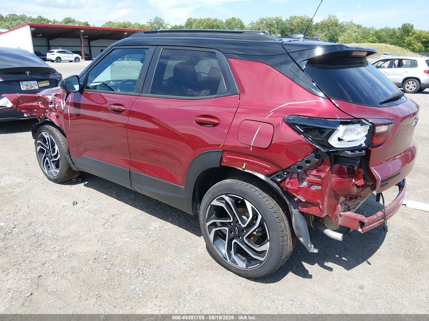 2025 Chevrolet Trailblazer VIN KL79MUSL2SB171024 IAAI salvage auction — UNKNOWN, Salvage (Delaware), sold $7,450 on 2026-07-06 (photo 3)