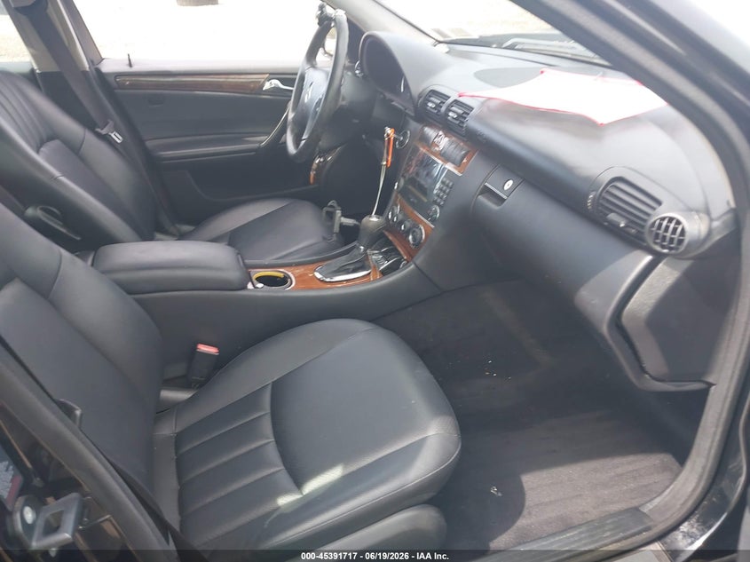 2007 Mercedes-benz C class VIN WDBRF92H57F861015 IAAI salvage auction — FRONT END, Mv-907A (New York), sold $450 on 2026-07-14 (photo 5)