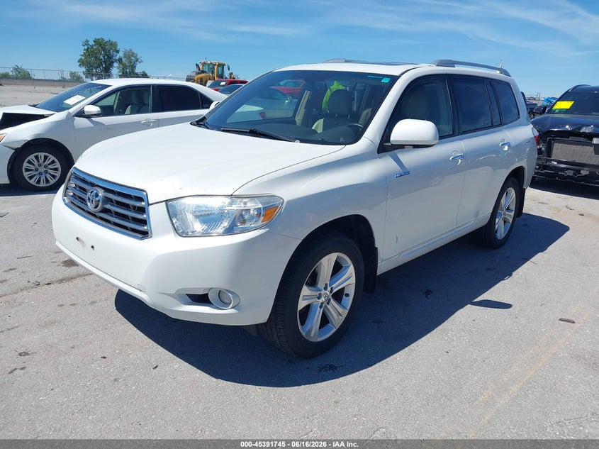 2008 Toyota Highlander VIN JTEES42A282071550 IAAI salvage auction — RIGHT SIDE, Salvage (Iowa), sold $2,200 on 2026-07-07 (photo 2)