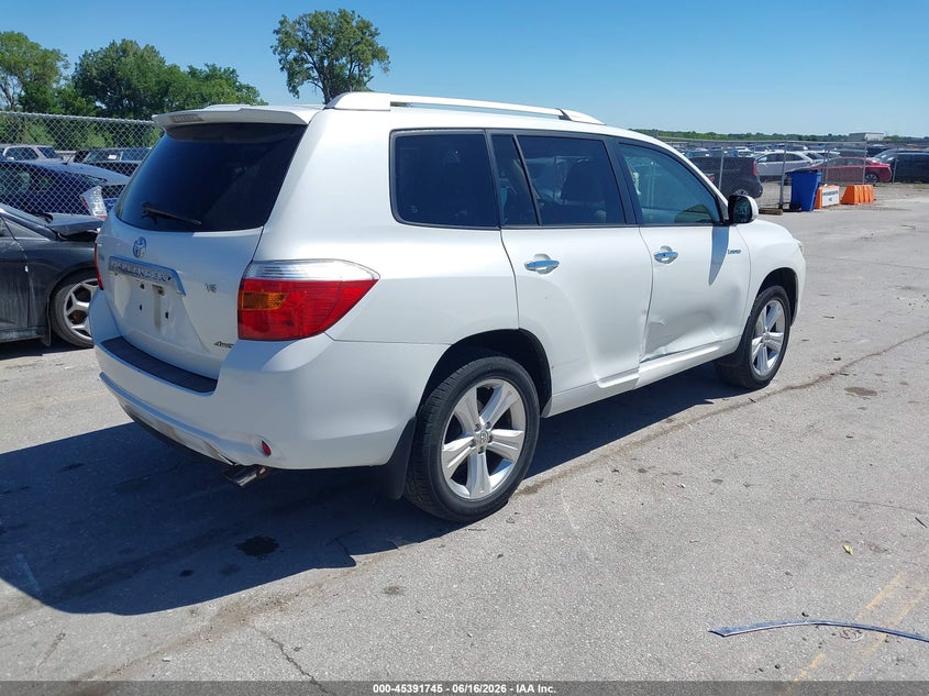 2008 Toyota Highlander VIN JTEES42A282071550 IAAI salvage auction — RIGHT SIDE, Salvage (Iowa), sold $2,200 on 2026-07-07 (photo 4)
