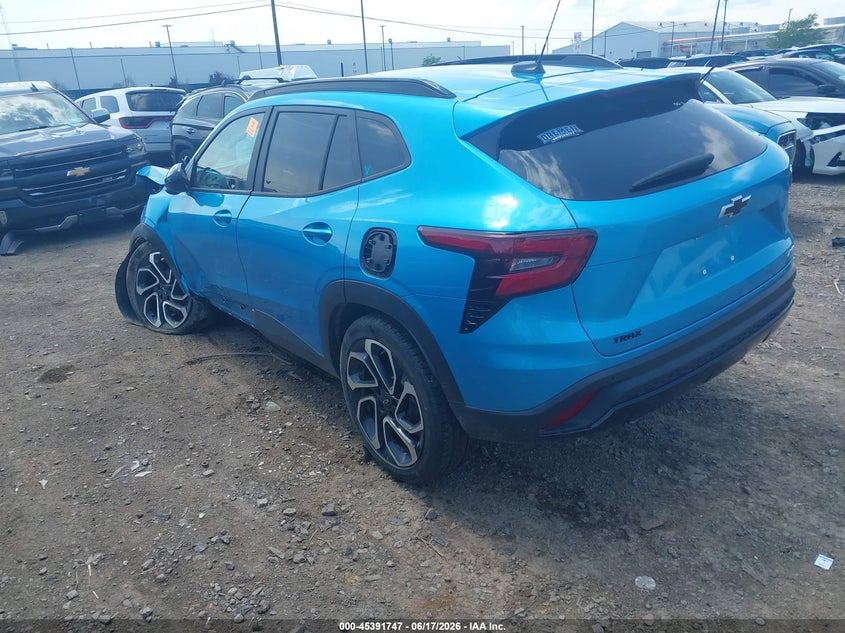 2025 Chevrolet Trax VIN KL77LJEP9SC032932 IAAI salvage auction — LEFT FRONT, Salvage Title, sold $1,300 on 2026-07-29 (photo 3)