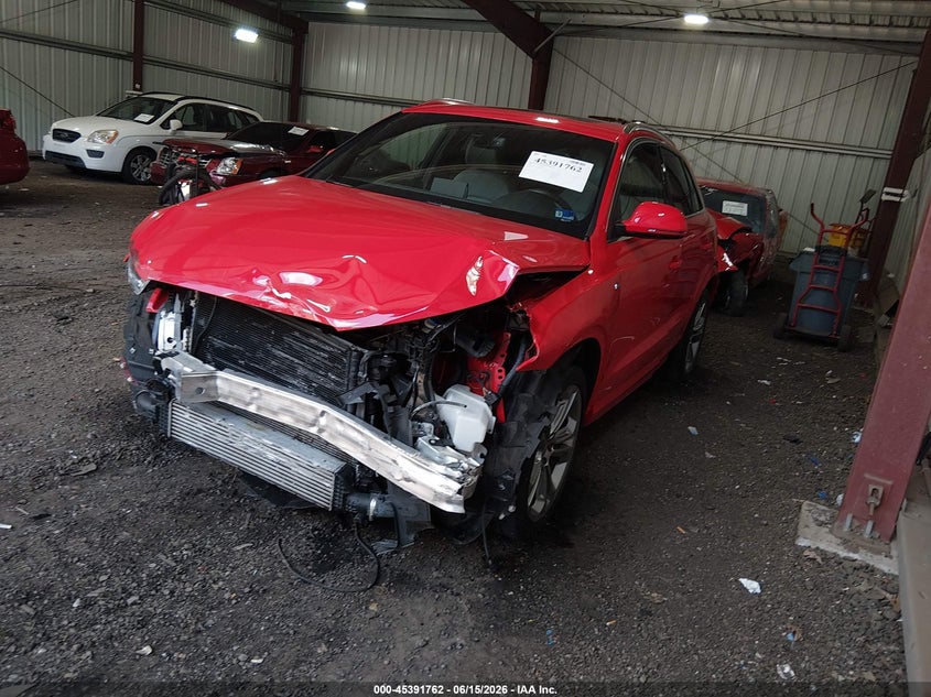 2017 Audi Q3 VIN WA1GCCFS2HR001099 IAAI salvage auction — FRONT END, Salvage Title, sold $1,850 on 2026-07-16 (photo 2)