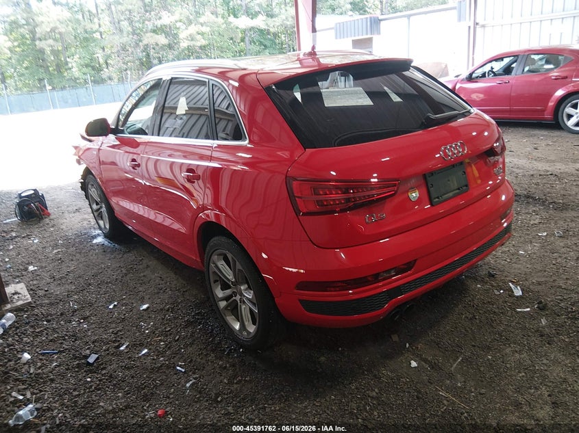 2017 Audi Q3 VIN WA1GCCFS2HR001099 IAAI salvage auction — FRONT END, Salvage Title, sold $1,850 on 2026-07-16 (photo 3)