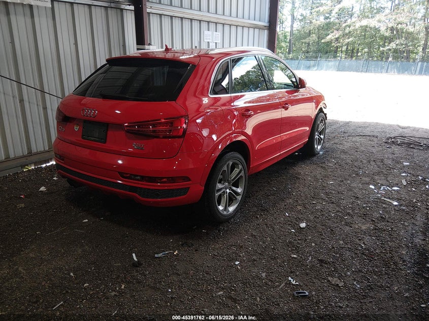 2017 Audi Q3 VIN WA1GCCFS2HR001099 IAAI salvage auction — FRONT END, Salvage Title, sold $1,850 on 2026-07-16 (photo 4)