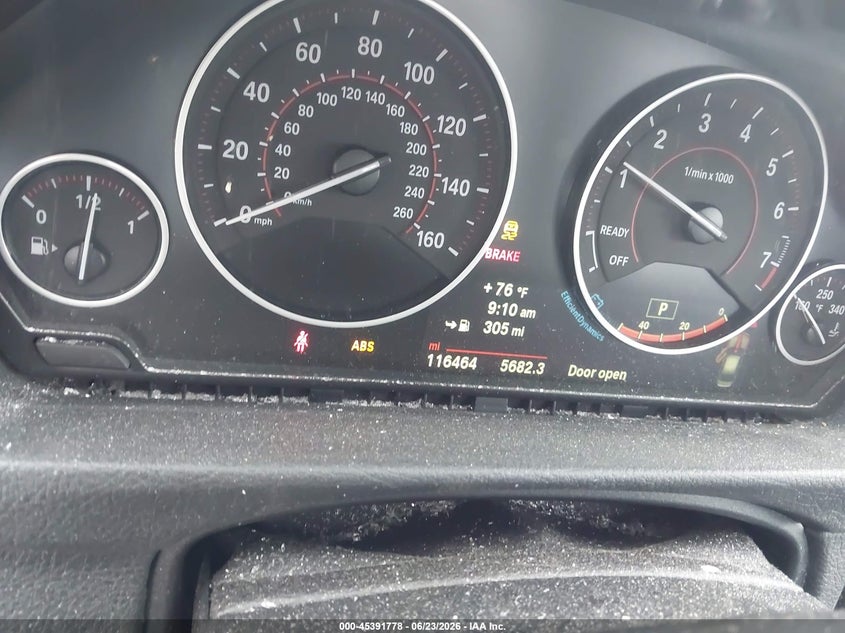 2014 BMW VIN WBA3A5G52ENP28435 IAAI salvage auction — FRONT END, Clear (Virginia), sold $1,900 on 2026-08-02 (photo 7)