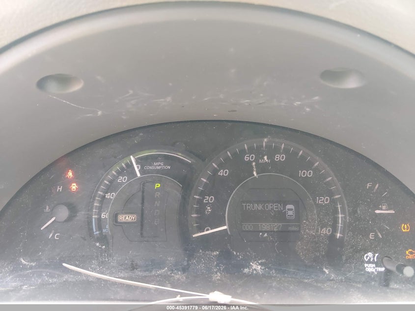 2009 Toyota Camry hybrid VIN 4T1BB46K49U063672 IAAI salvage auction — REAR END, Salvage (North Carolina), sold $400 on 2026-07-09 (photo 7)