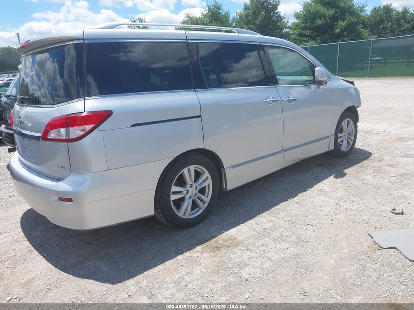 2011 Nissan Quest VIN JN8AE2KP4B9005751 IAAI salvage auction — FRONT END, Salvage (Kentucky), sold $475 on 2026-07-29 (photo 4)
