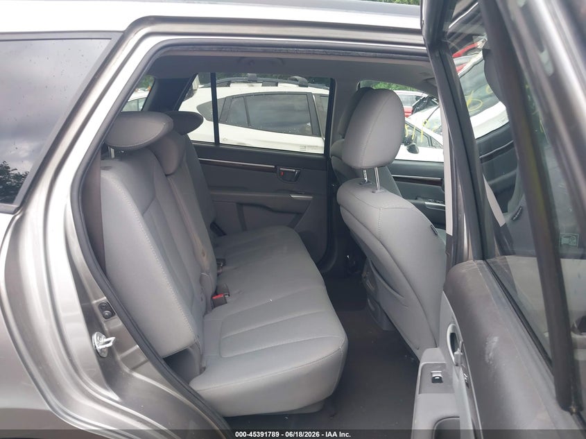 2012 Hyundai Santa fe VIN 5XYZG3AB3CG115615 IAAI salvage auction — HAIL, Salvage (Kansas), sold $825 on 2026-07-12 (photo 8)