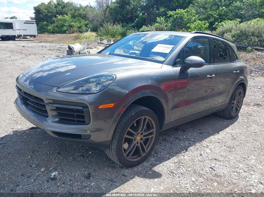 2019 Porsche Cayenne VIN WP1AB2AY4KDA64650 IAAI salvage auction — RIGHT FRONT, Salvage (Illinois), sold $16,300 on 2026-07-22 (photo 2)