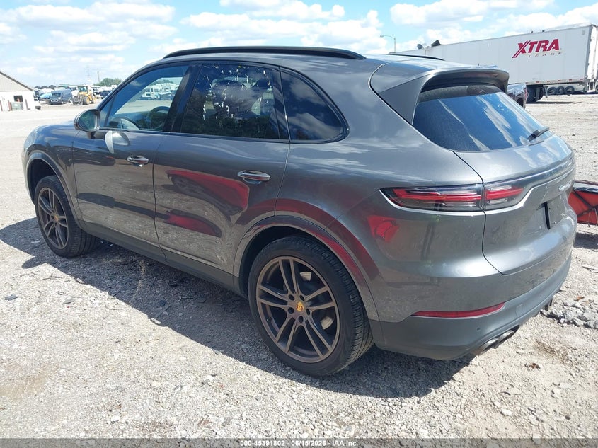 2019 Porsche Cayenne VIN WP1AB2AY4KDA64650 IAAI salvage auction — RIGHT FRONT, Salvage (Illinois), sold $16,300 on 2026-07-22 (photo 3)