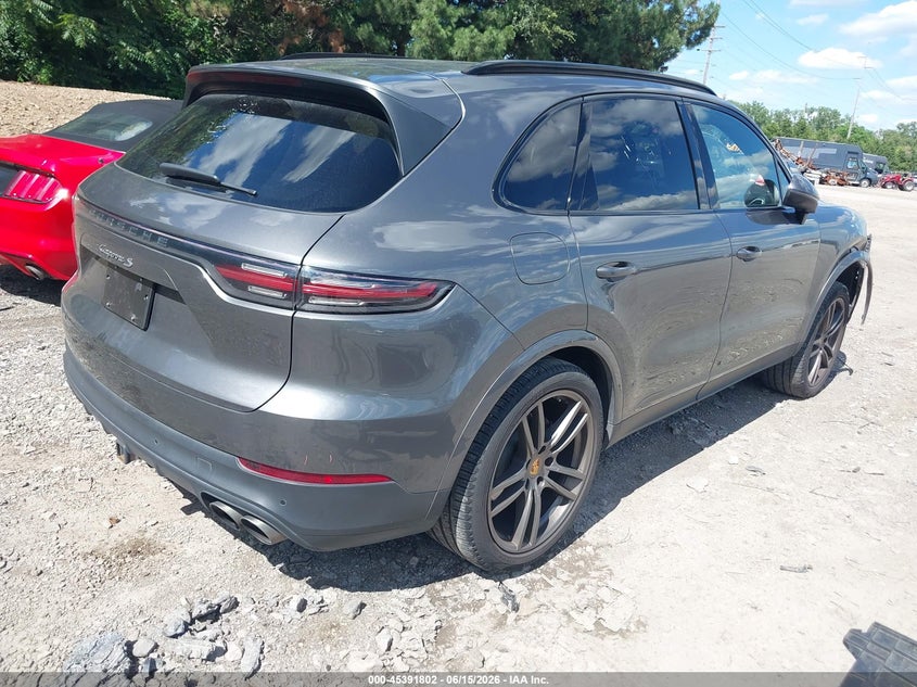 2019 Porsche Cayenne VIN WP1AB2AY4KDA64650 IAAI salvage auction — RIGHT FRONT, Salvage (Illinois), sold $16,300 on 2026-07-22 (photo 4)