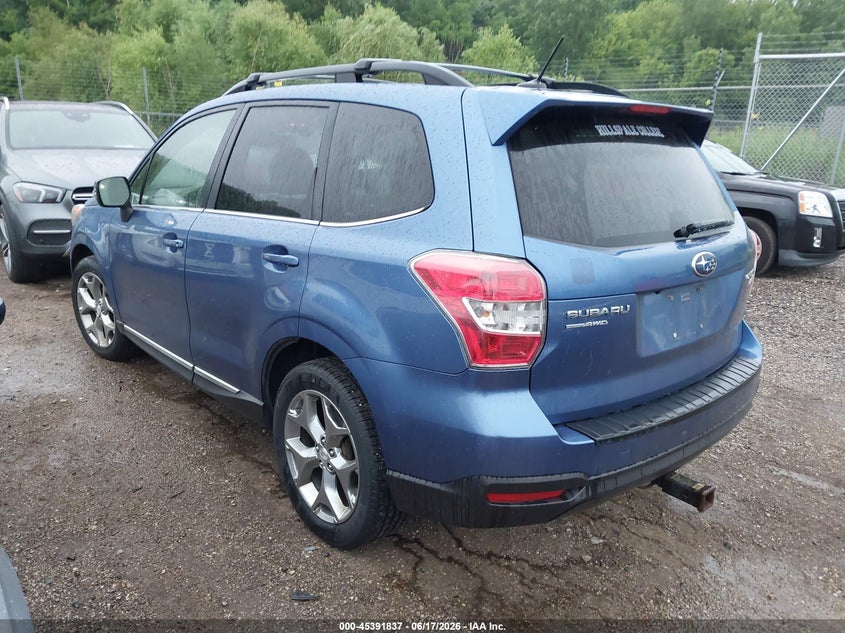 2015 Subaru Forester VIN JF2SJAWC5FH594738 IAAI salvage auction — HAIL, Salvage (Illinois), sold $300 on 2026-07-22 (photo 3)