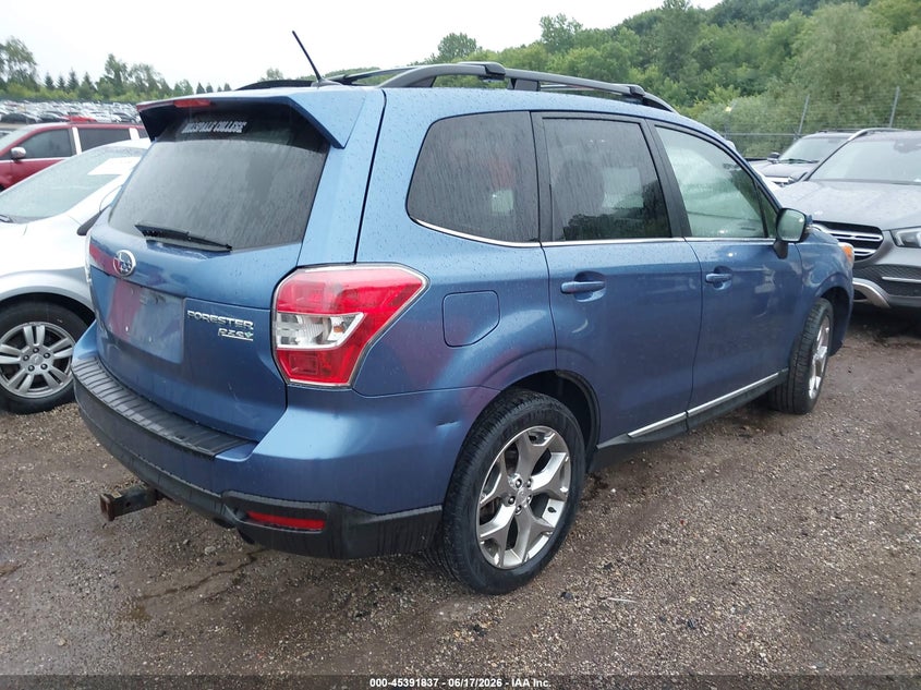 2015 Subaru Forester VIN JF2SJAWC5FH594738 IAAI salvage auction — HAIL, Salvage (Illinois), sold $300 on 2026-07-22 (photo 4)