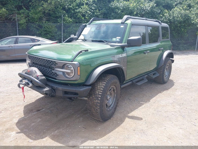 2024 Ford Bronco VIN 1FMEE4HH6RLA00214 IAAI salvage auction — REAR END, Salvage Title, sold $24,400 on 2026-07-18 (photo 2)