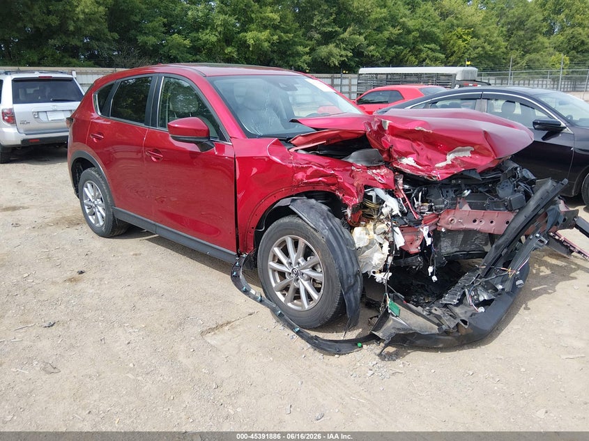 2022 Mazda Cx-5 VIN JM3KFBCM4N0609172 IAAI salvage auction — FRONT END, Salvage Title, sold $2,500 on 2026-07-22 (photo 1)