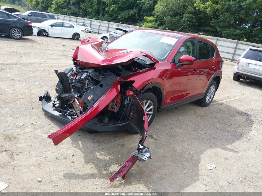 2022 Mazda Cx-5 VIN JM3KFBCM4N0609172 IAAI salvage auction — FRONT END, Salvage Title, sold $2,500 on 2026-07-22 (photo 2)