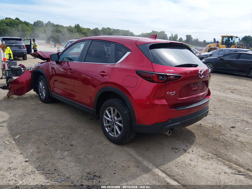 2022 Mazda Cx-5 VIN JM3KFBCM4N0609172 IAAI salvage auction — FRONT END, Salvage Title, sold $2,500 on 2026-07-22 (photo 3)