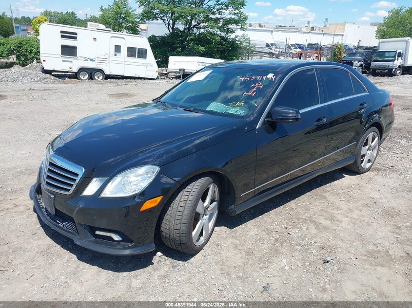 2011 Mercedes-benz E-class VIN WDDHF8HB2BA487100 IAAI salvage auction — RIGHT FRONT, Salvage (Pennsylvania), sold $25 on 2026-07-24 (photo 2)