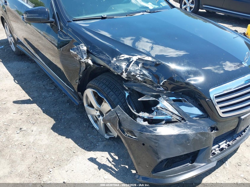 2011 Mercedes-benz E-class VIN WDDHF8HB2BA487100 IAAI salvage auction — RIGHT FRONT, Salvage (Pennsylvania), sold $25 on 2026-07-24 (photo 6)