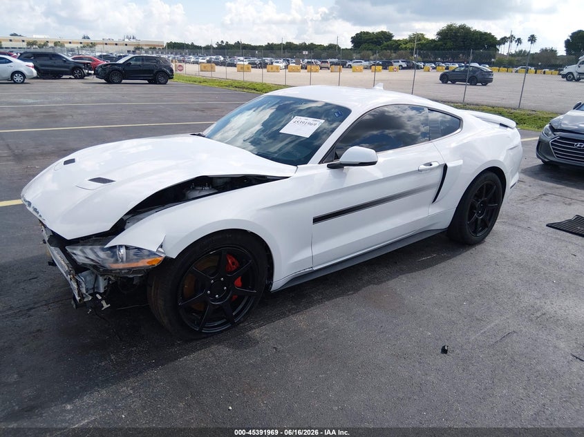 2020 Ford Mustang VIN 1FA6P8CF0L5190755 IAAI salvage auction — FRONT END, Salvage Title, sold $10,100 on 2026-07-29 (photo 2)