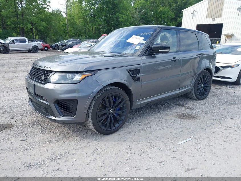 2017 Land rover Range rover sport VIN SALWZ2FE2HA142931 IAAI salvage auction — LEFT SIDE, Mv-907A (New York), sold $2,050 on 2026-07-28 (photo 2)