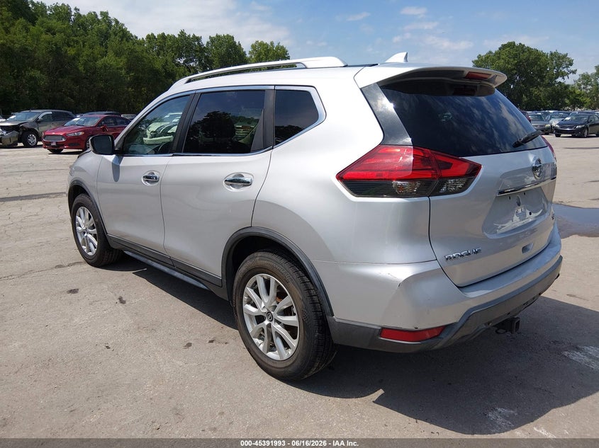 2017 Nissan Rogue VIN KNMAT2MV8HP578833 IAAI salvage auction — FRONT END, Salvage (Kansas), sold $1,400 on 2026-07-15 (photo 3)