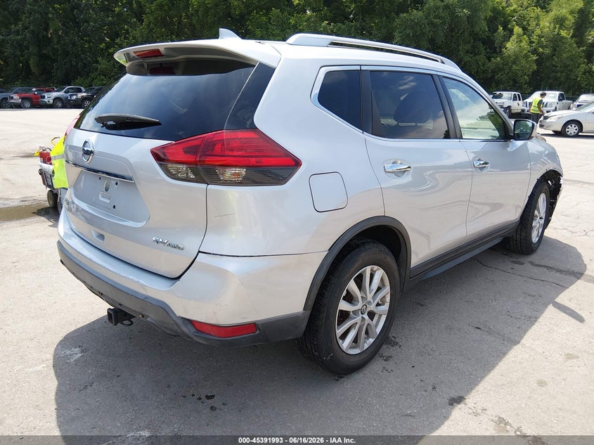 2017 Nissan Rogue VIN KNMAT2MV8HP578833 IAAI salvage auction — FRONT END, Salvage (Kansas), sold $1,400 on 2026-07-15 (photo 4)