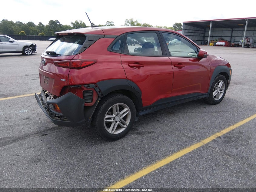 2019 Hyundai Kona VIN KM8K1CAA6KU306920 IAAI salvage auction — LEFT REAR, Salvage (South Carolina), sold $1,700 on 2026-07-15 (photo 4)
