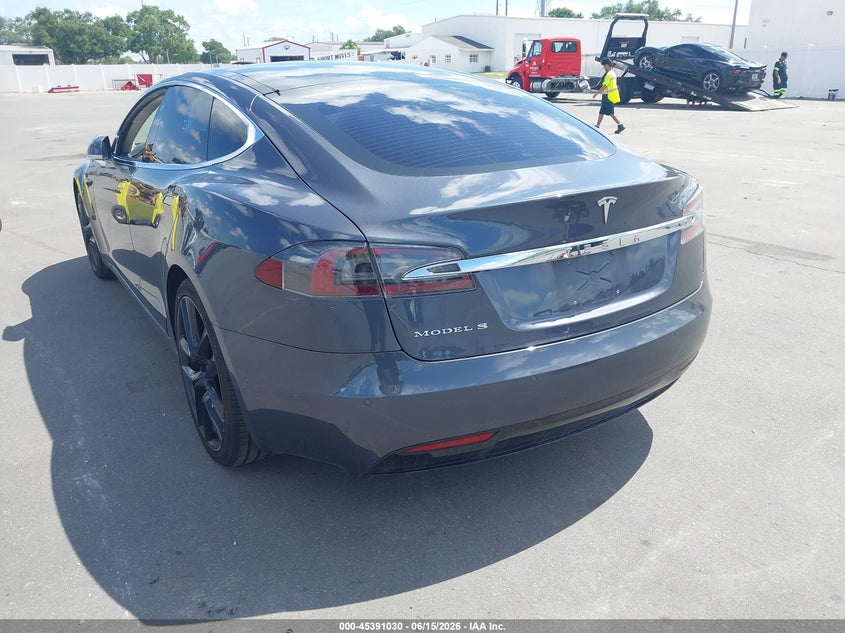 2017 Tesla Model s VIN 5YJSA1E29HF190870 IAAI salvage auction — FRONT END, Clear (Montana), sold $3,700 on 2026-07-29 (photo 3)
