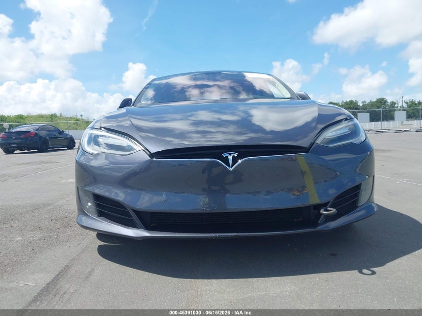 2017 Tesla Model s VIN 5YJSA1E29HF190870 IAAI salvage auction — FRONT END, Clear (Montana), sold $3,700 on 2026-07-29 (photo 6)