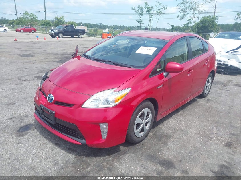 2015 Toyota Prius VIN JTDKN3DU9F0432202 IAAI salvage auction — FRONT END, Rebuildable (Florida), sold $2,750 on 2026-07-28 (photo 2)