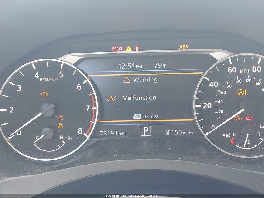 2024 Nissan Altima VIN 1N4BL4CV3RN425796 IAAI salvage auction — WATER/FLOOD, Salvage Title, sold $8,225 on 2026-07-28 (photo 7)