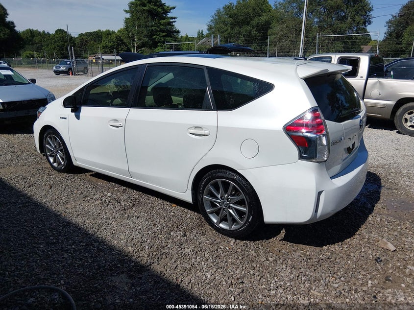 2015 Toyota Prius v VIN JTDZN3EUXFJ029062 IAAI salvage auction — NORMAL WEAR, Enterprise Vehicles Clear Only (Alabama), sold $4,300 on 2026-07-06 (photo 3)