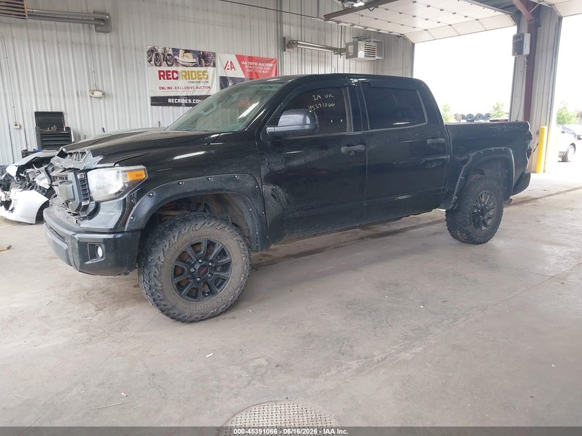 2015 Toyota Tundra VIN 5TFDW5F11FX436563 IAAI salvage auction — FRONT END, Salvage Title, sold $10,200 on 2026-07-23 (photo 2)
