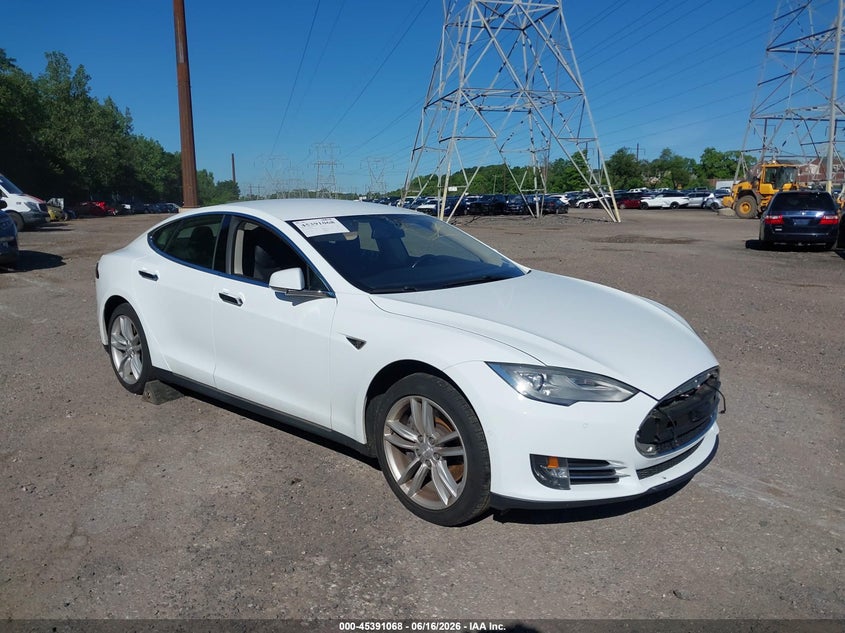 2014 Tesla Model s VIN 5YJSA1S14EFP63620 IAAI salvage auction — FRONT END, Clear (Pennsylvania), sold $1,500 on 2026-07-24 (photo 1)