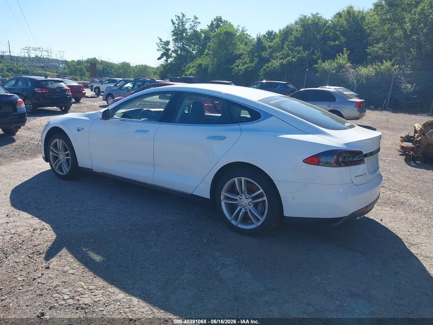 2014 Tesla Model s VIN 5YJSA1S14EFP63620 IAAI salvage auction — FRONT END, Clear (Pennsylvania), sold $1,500 on 2026-07-24 (photo 3)