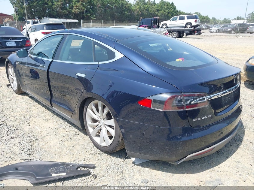 2014 Tesla Model s VIN 5YJSA1H13EFP53815 IAAI salvage auction — FRONT END, Clear (Virginia), sold $1,950 on 2026-07-20 (photo 3)