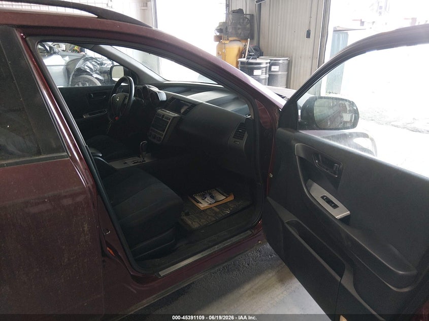 2005 Nissan Murano VIN JN8AZ08T45W315434 IAAI salvage auction — NORMAL WEAR, Original (Alaska), sold $225 on 2026-07-10 (photo 5)