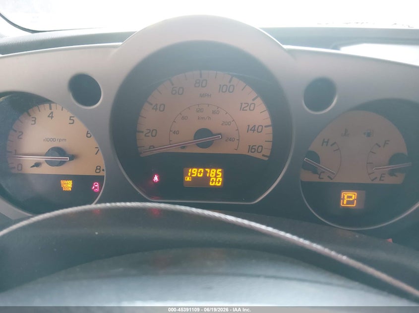 2005 Nissan Murano VIN JN8AZ08T45W315434 IAAI salvage auction — NORMAL WEAR, Original (Alaska), sold $225 on 2026-07-10 (photo 7)