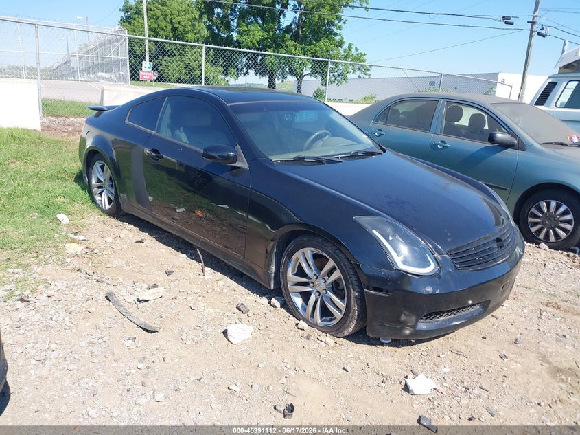2006 Infiniti G35 VIN JNKCV54E96M708698 IAAI salvage auction — NORMAL WEAR, Clear (Montana), sold $225 on 2026-07-16 (photo 1)