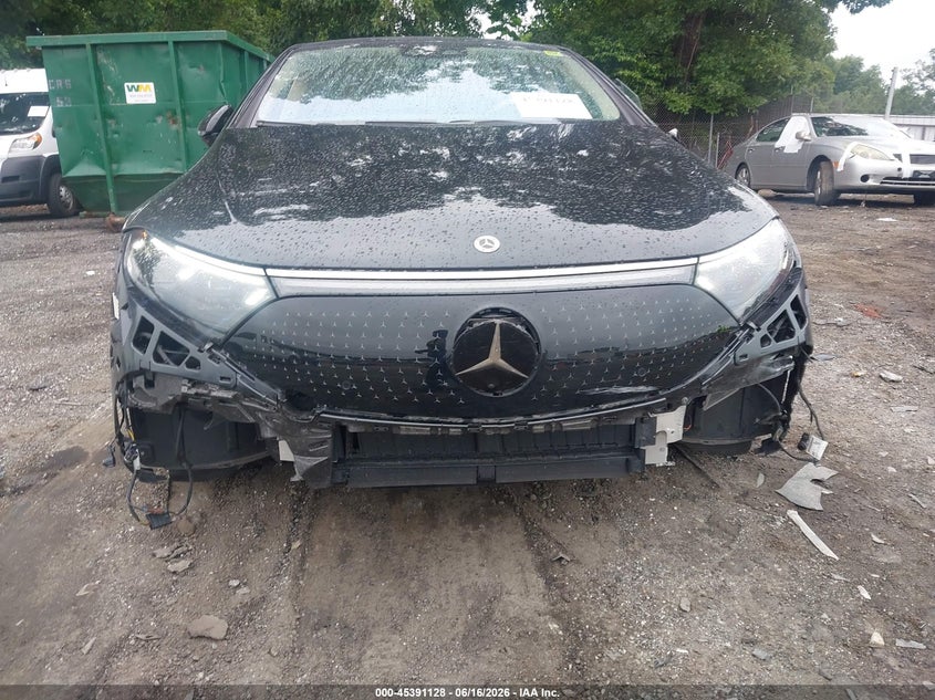2023 Mercedes-benz Eqs VIN W1KCG2DB9PA027305 IAAI salvage auction — FRONT END, Wait Title, sold $24,450 on 2026-09-16 (photo 6)