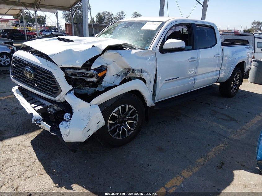 2023 Toyota Tacoma VIN 3TMDZ5BN4PM168938 IAAI salvage auction — LEFT FRONT, Salvage Title, sold $8,700 on 2026-08-01 (photo 2)