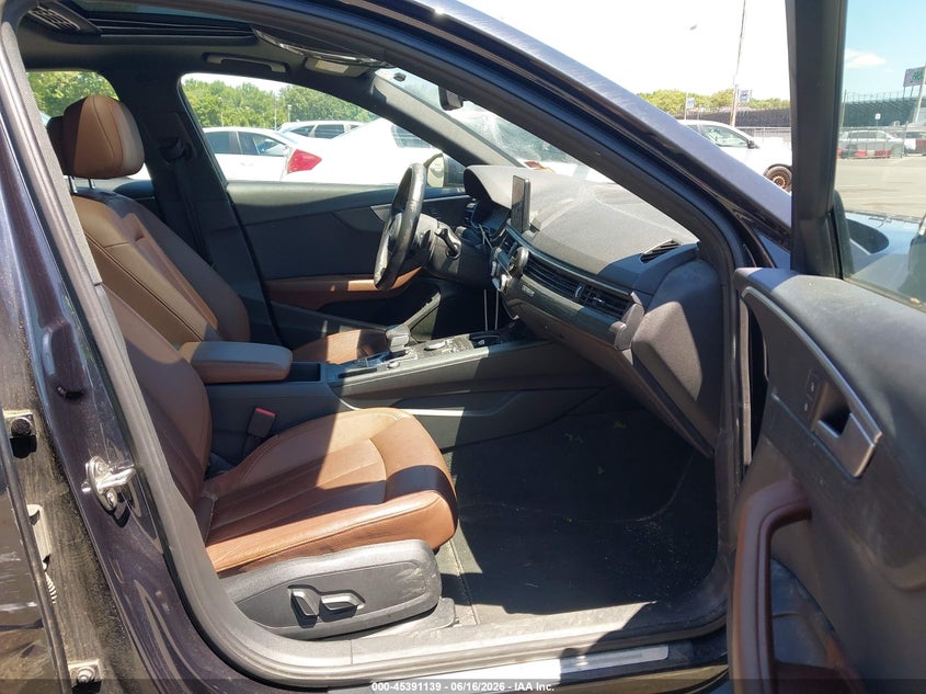 2018 Audi A4 VIN WAUDNAF41JN001520 IAAI salvage auction — RIGHT SIDE, Clear (New Jersey), sold $2,700 on 2026-07-20 (photo 5)